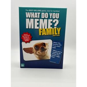 What Do You Meme? Family Edition - Complete Party Card Game for Families Ages 8+